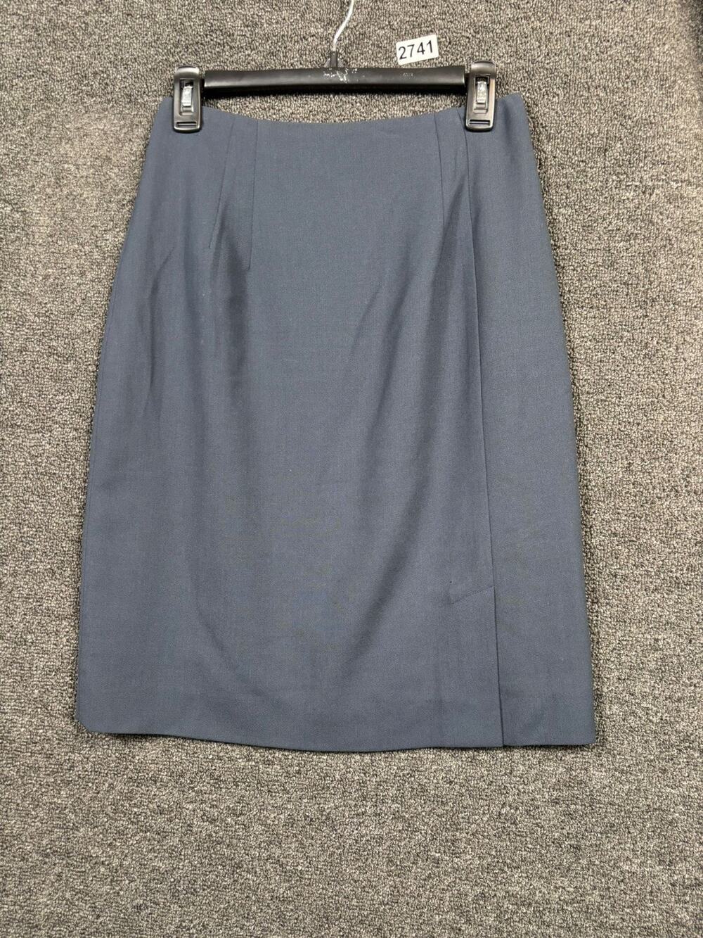 VTG Field Manor Modern Classics 100% Wool Pencil Skirt Womens Size 6 Gray